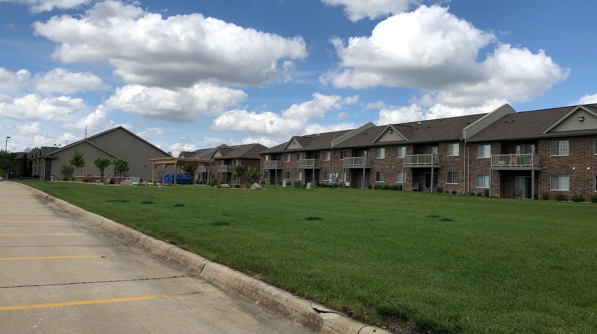 Hillcrest Park Apartments Cedar Falls, IA UDisc Disc Golf Course