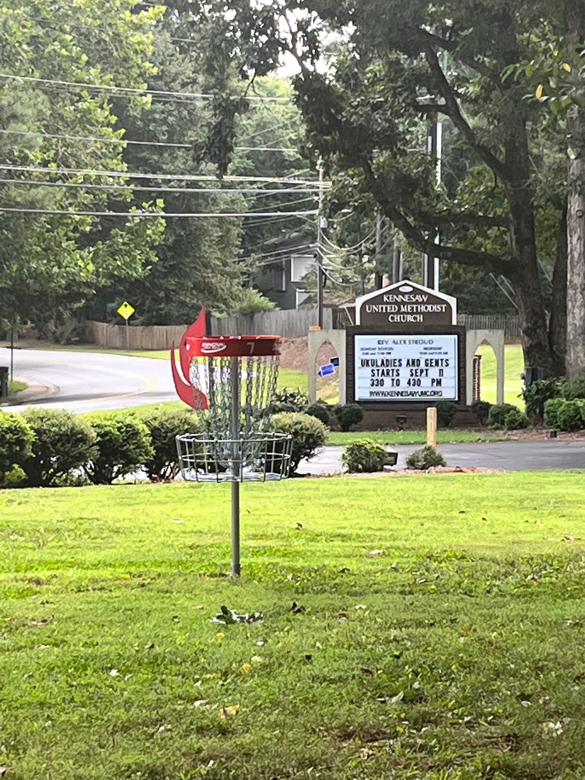 Kennesaw Church Kennesaw Georgia UDisc Disc Golf Course Directory