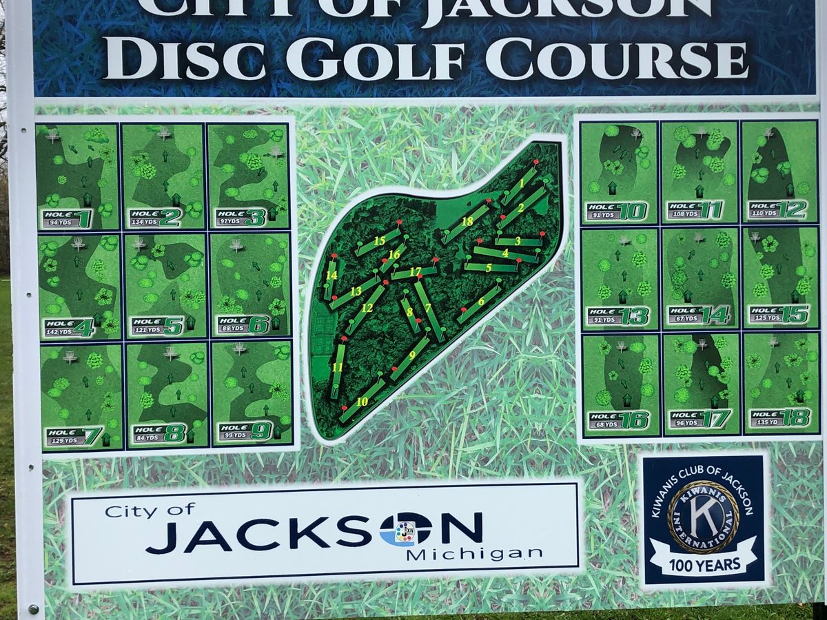 Ella Sharp Disc Golf Course Jackson, MI UDisc Disc Golf Course