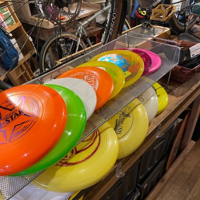 Some ultimate discs and golf discs