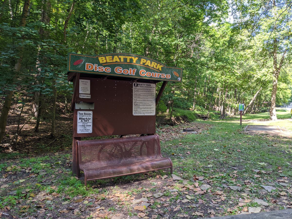 Beatty Park Steubenville, OH UDisc Disc Golf Course Directory