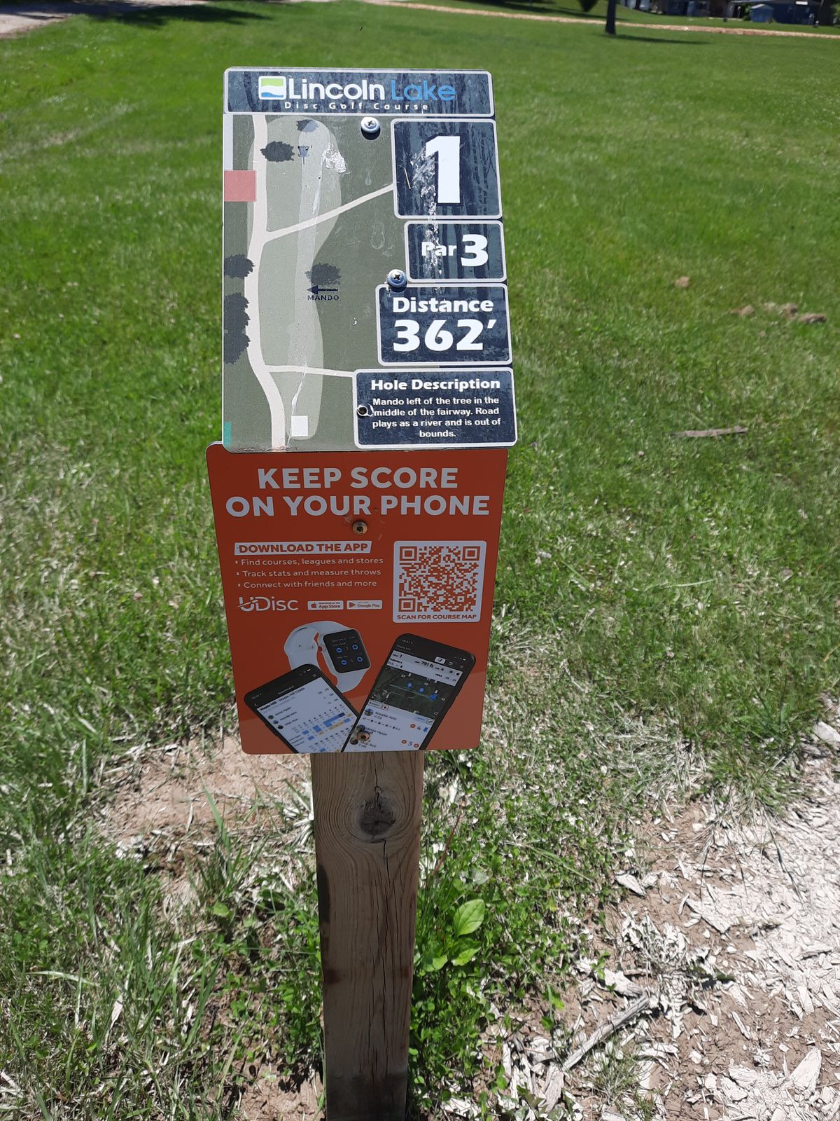 Lincoln Lake Gowen, MI UDisc Disc Golf Course Directory UDisc