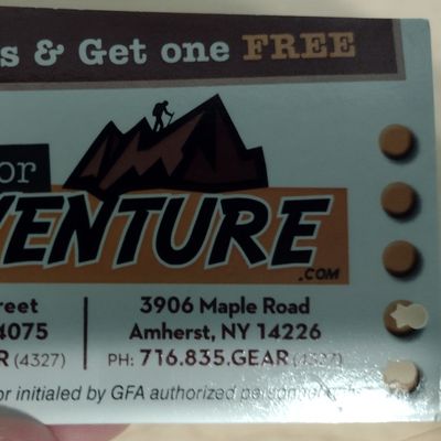 After buying 10 discs you get one free
