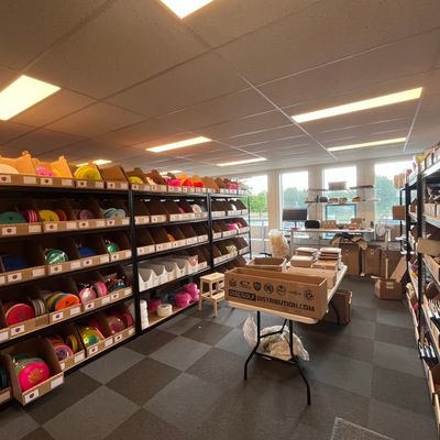 Butikken det fra indgangen