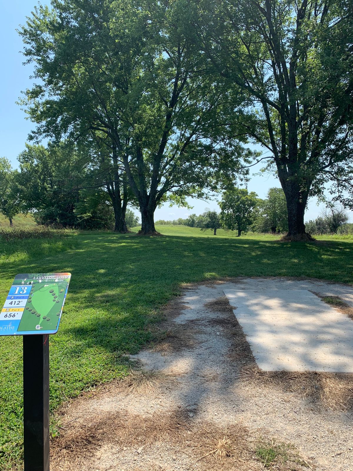 Lakeside Hills Olathe, KS UDisc Disc Golf Course Directory