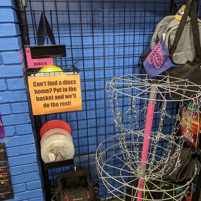 Used discs and bags