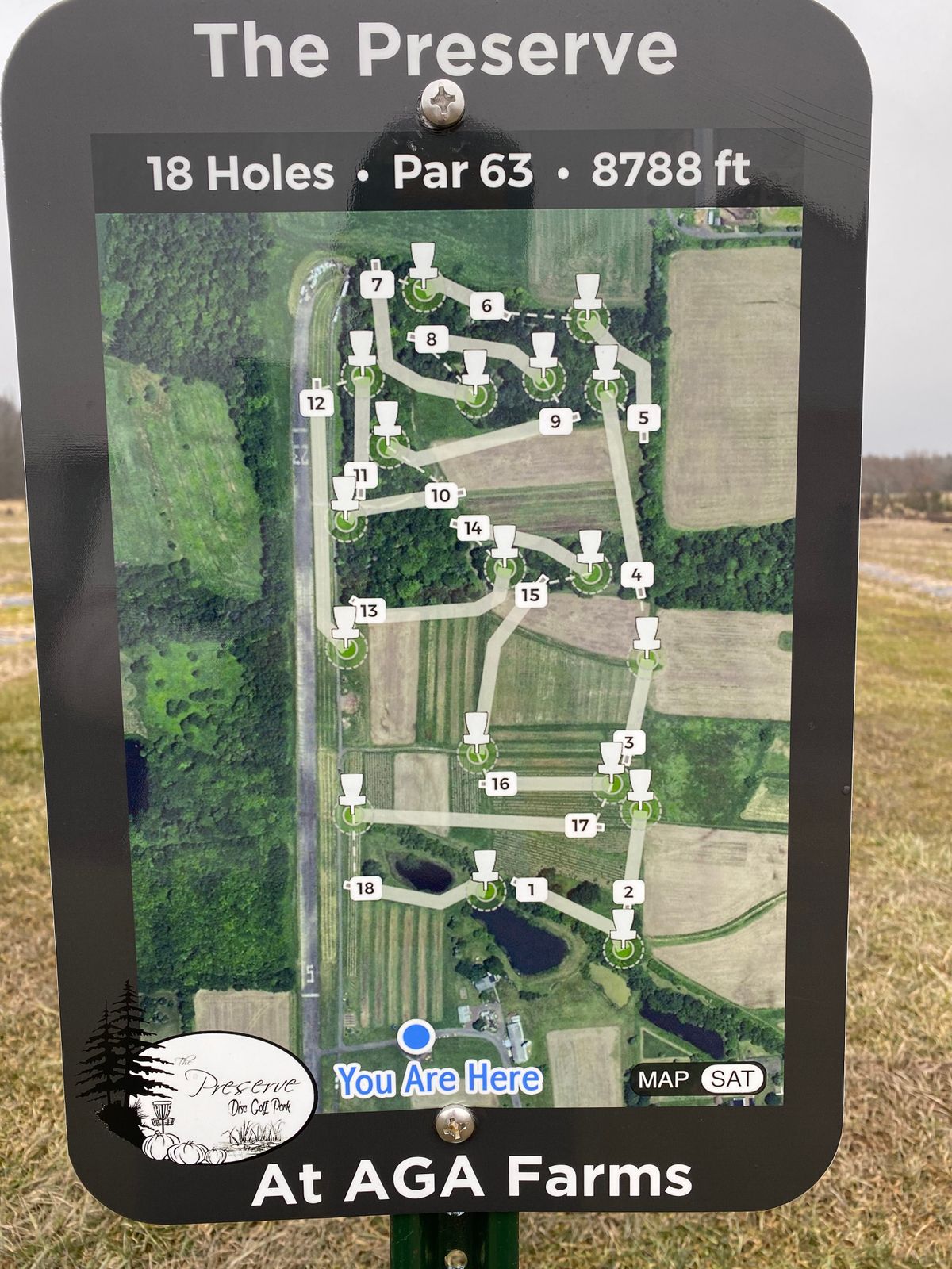 The Preserve at AGA DiscGolfPark Perkasie, PA UDisc Disc Golf