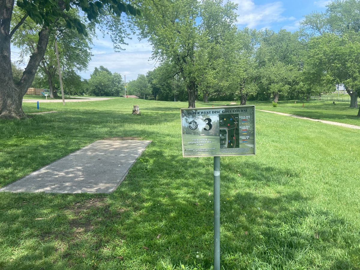 Max E. Roper Interstate Park Lincoln, NE UDisc Disc Golf Course