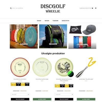 Discgolf Wheelie