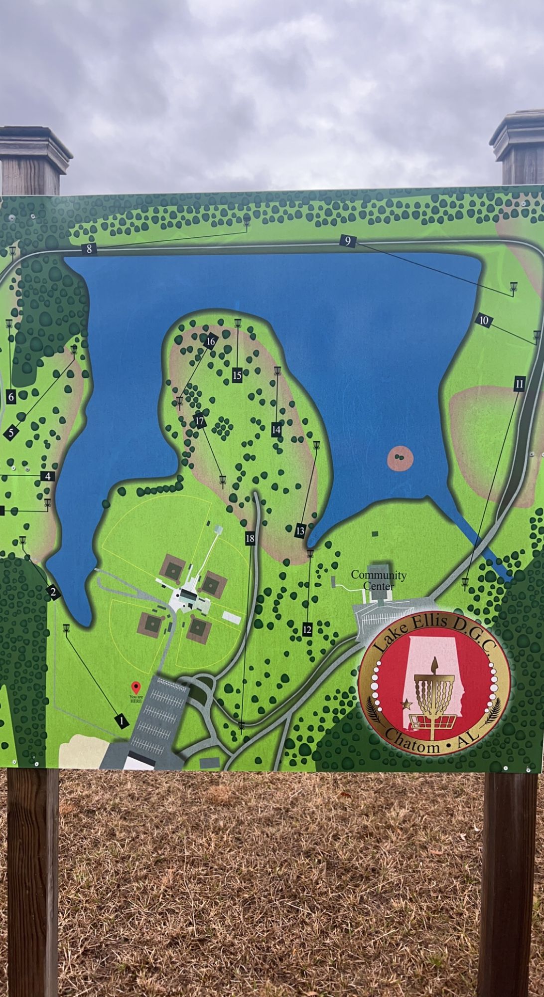 Lake Ellis Disc Golf Course Chatom, AL UDisc Disc Golf Course Directory