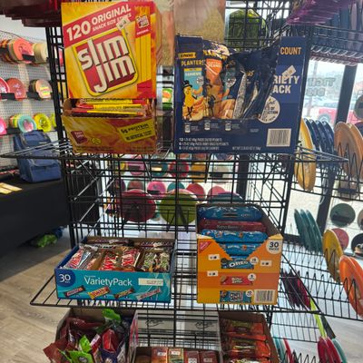 Snacks available