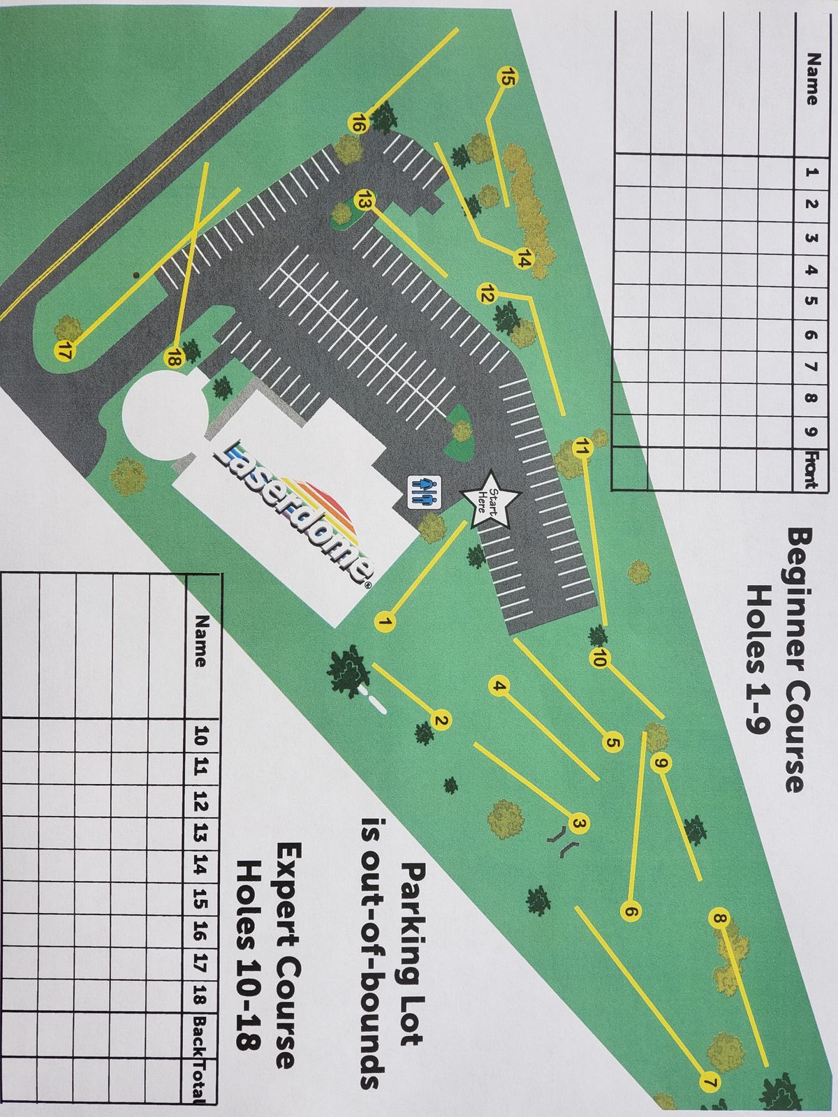 Laserdome Mini Dgc Manheim, PA UDisc Disc Golf Course Directory