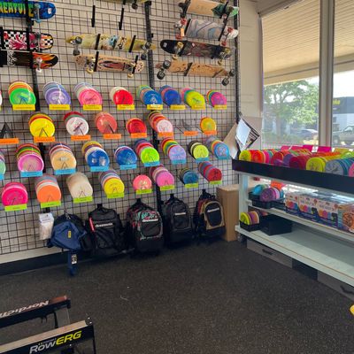 They’ve upgraded their disc golf section! Photo taken 7/16/23.