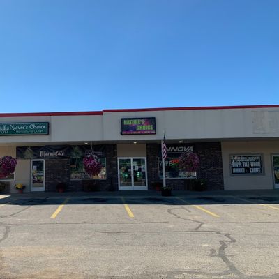 Our store front, located in the plaza by Family Fare.