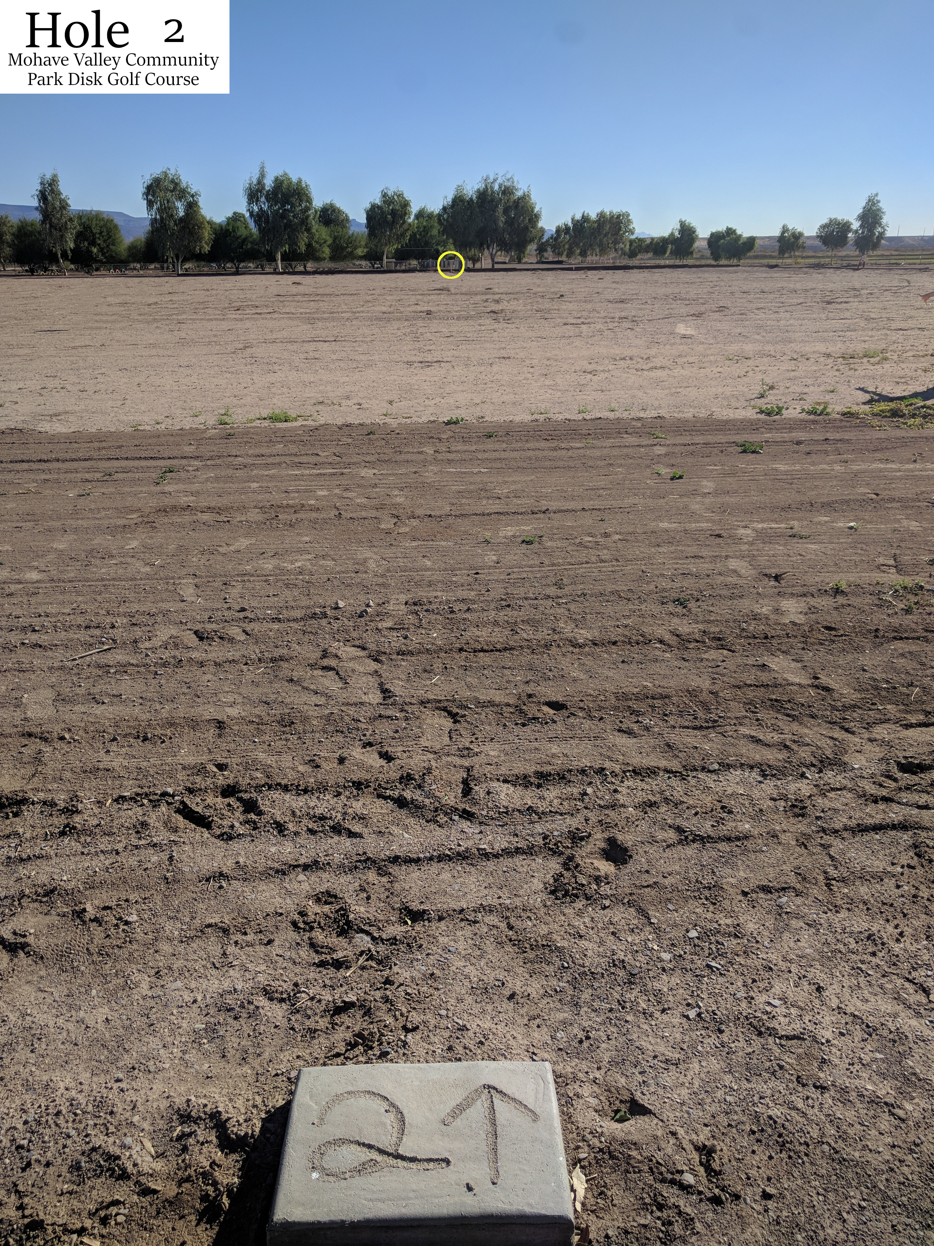 Mohave Valley Community Park - Course Map | UDisc Disc Golf Course Directory