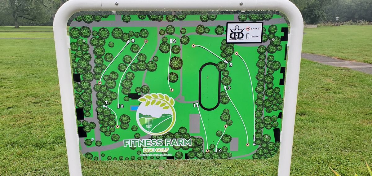 Fitness Farm Disc Golf Course Indianapolis, IN UDisc Disc Golf Course Directory