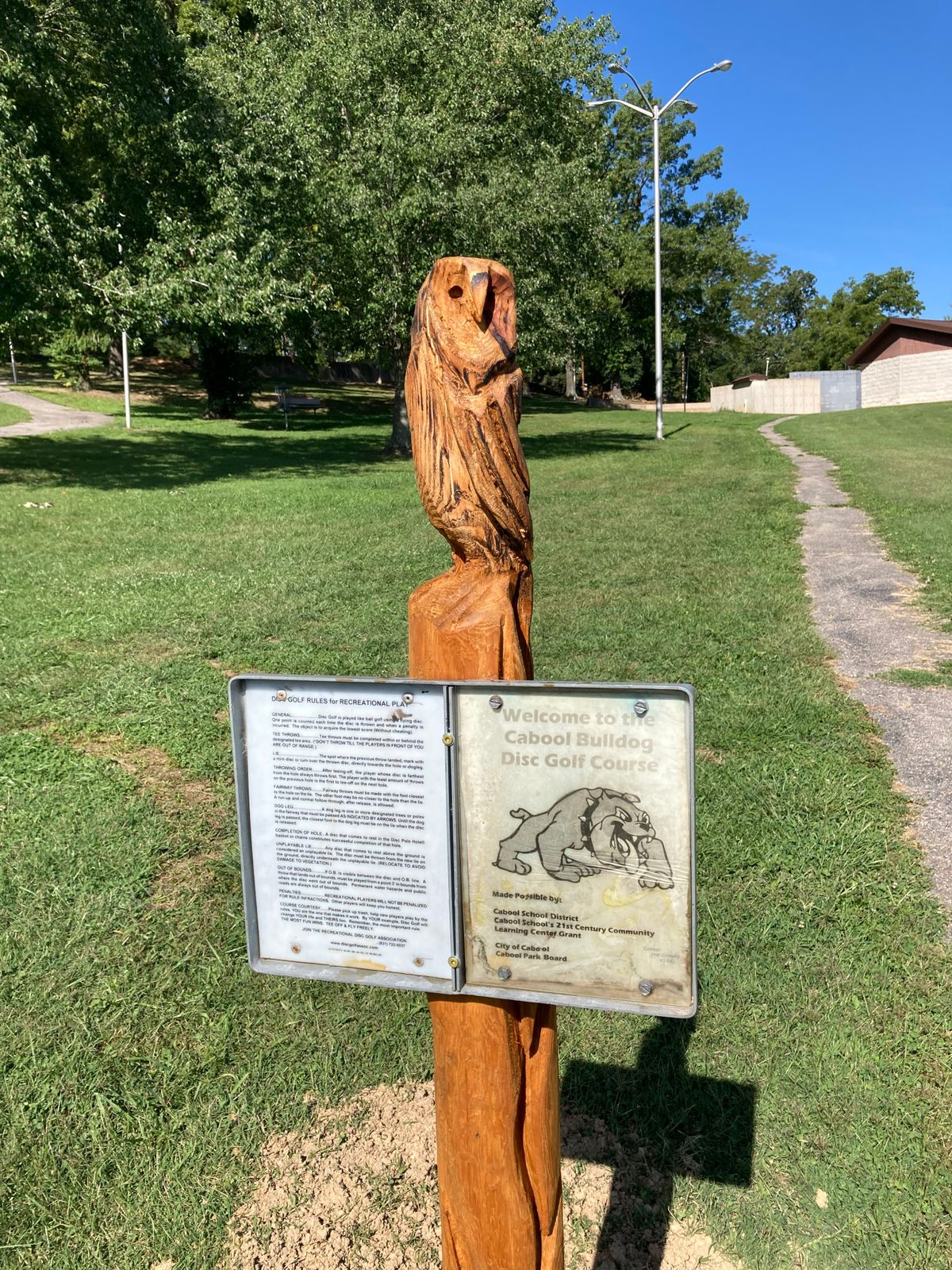 Roberts Park Cabool, MO UDisc Disc Golf Course Directory