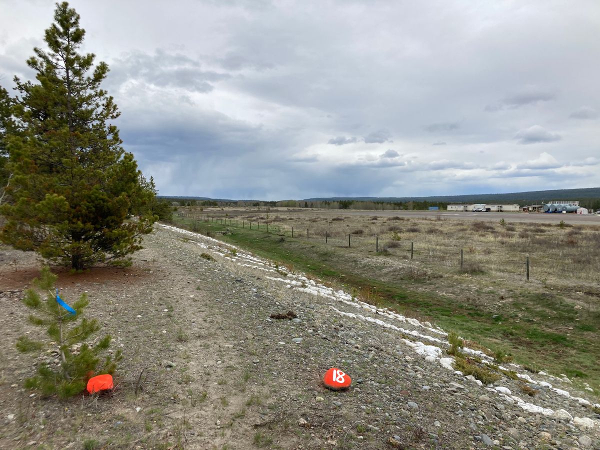 Puntzi Airtanker Base Chilanko Forks, BC, Canada UDisc Disc Golf