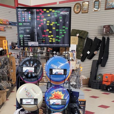 Good selection of new and used,  dyed, and different manufacturers.
