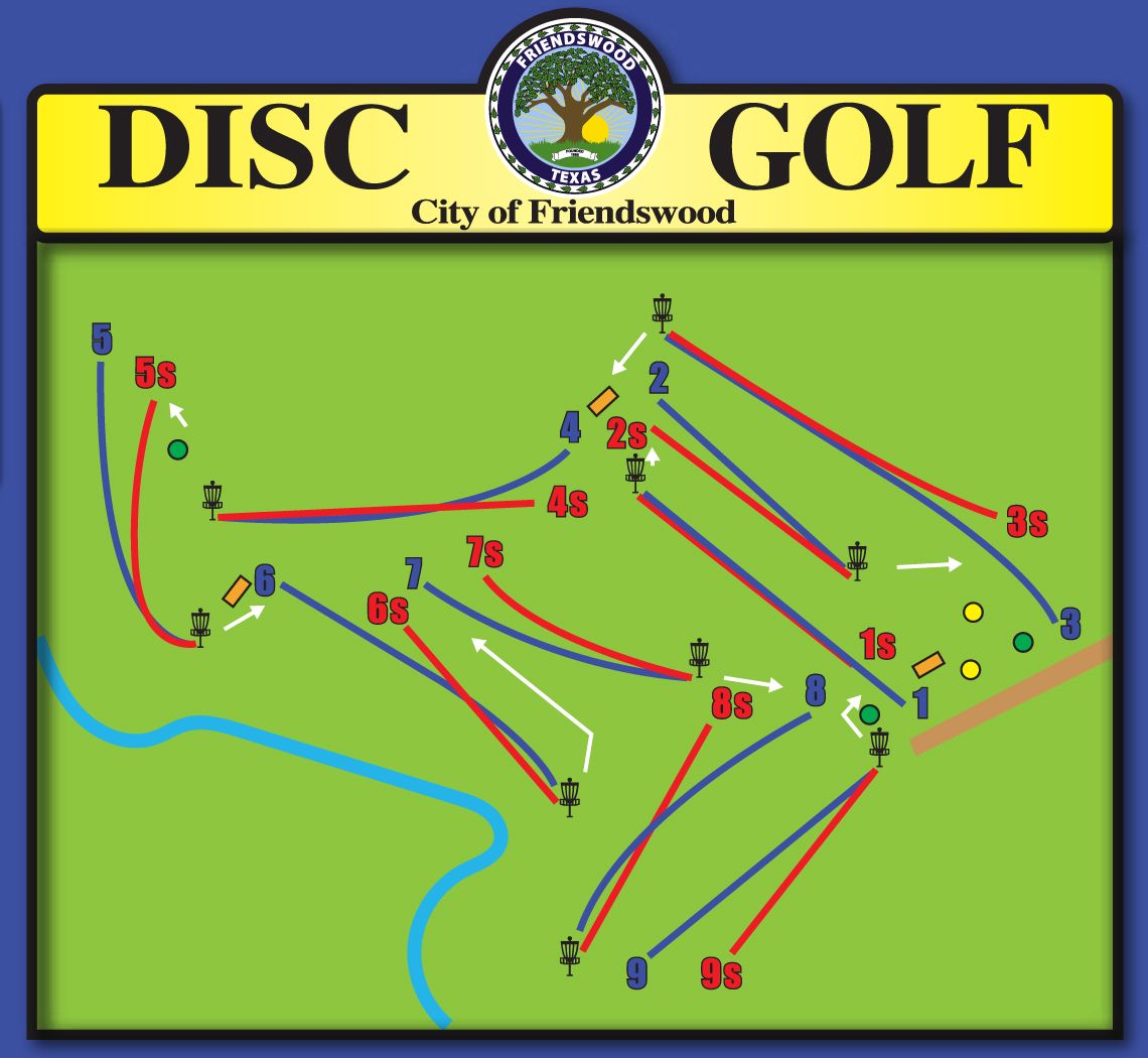 friendswood Stevenson Park - Friendswood, TX | UDisc Disc Golf Course Directory