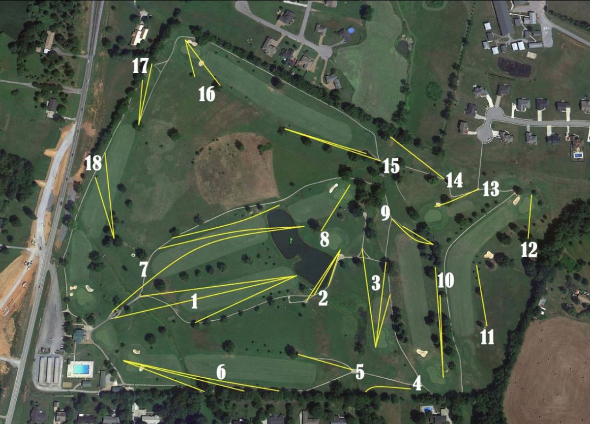Dogwood Hills Throwdown Portland, TN UDisc Disc Golf Course Directory
