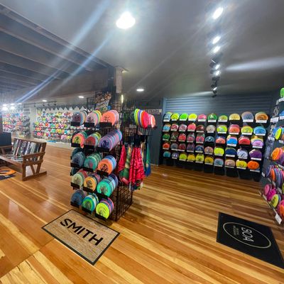 Moved the disc upstairs , carries Innova, Discraft, DGA, Prodigy , Gateway, MVP, Axiom, Streamline