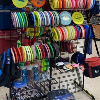 Great selection of discs.