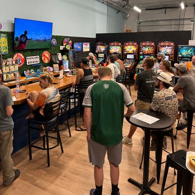Live Disc Golf at the shop