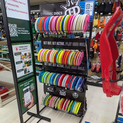 Solid dynamic disc selection for size!