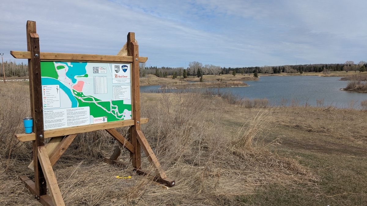 Riverbend Disc Golf Course Red Deer AB Canada UDisc Disc Golf