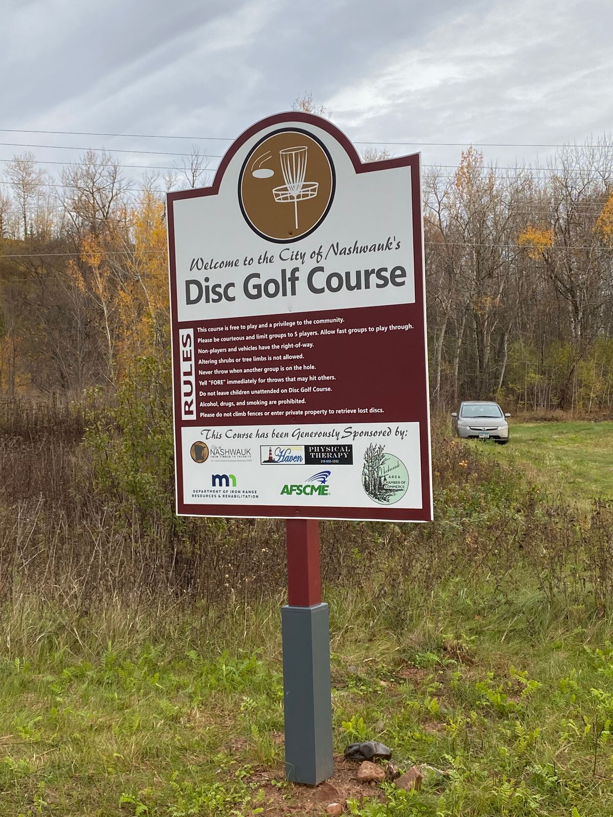 Nashwauk DGC Nashwauk, MN UDisc Disc Golf Course Directory
