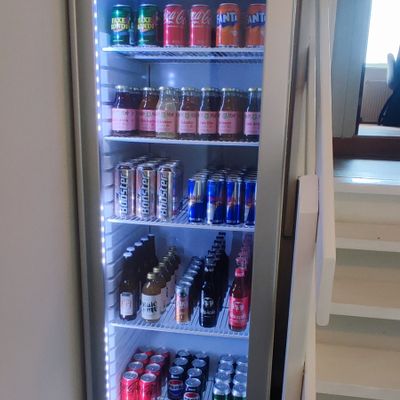 Selection of cold drinks