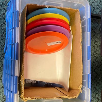 They do have a used bin selection. So bringing your used molds