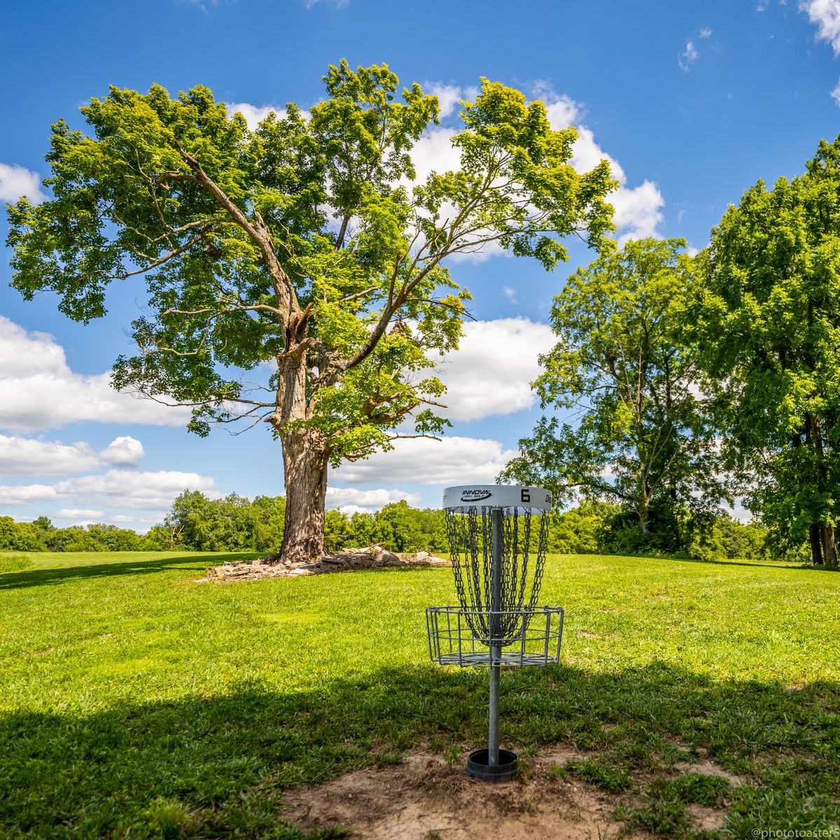 Caesar Ford Park Campground Xenia, OH UDisc Disc Golf Course