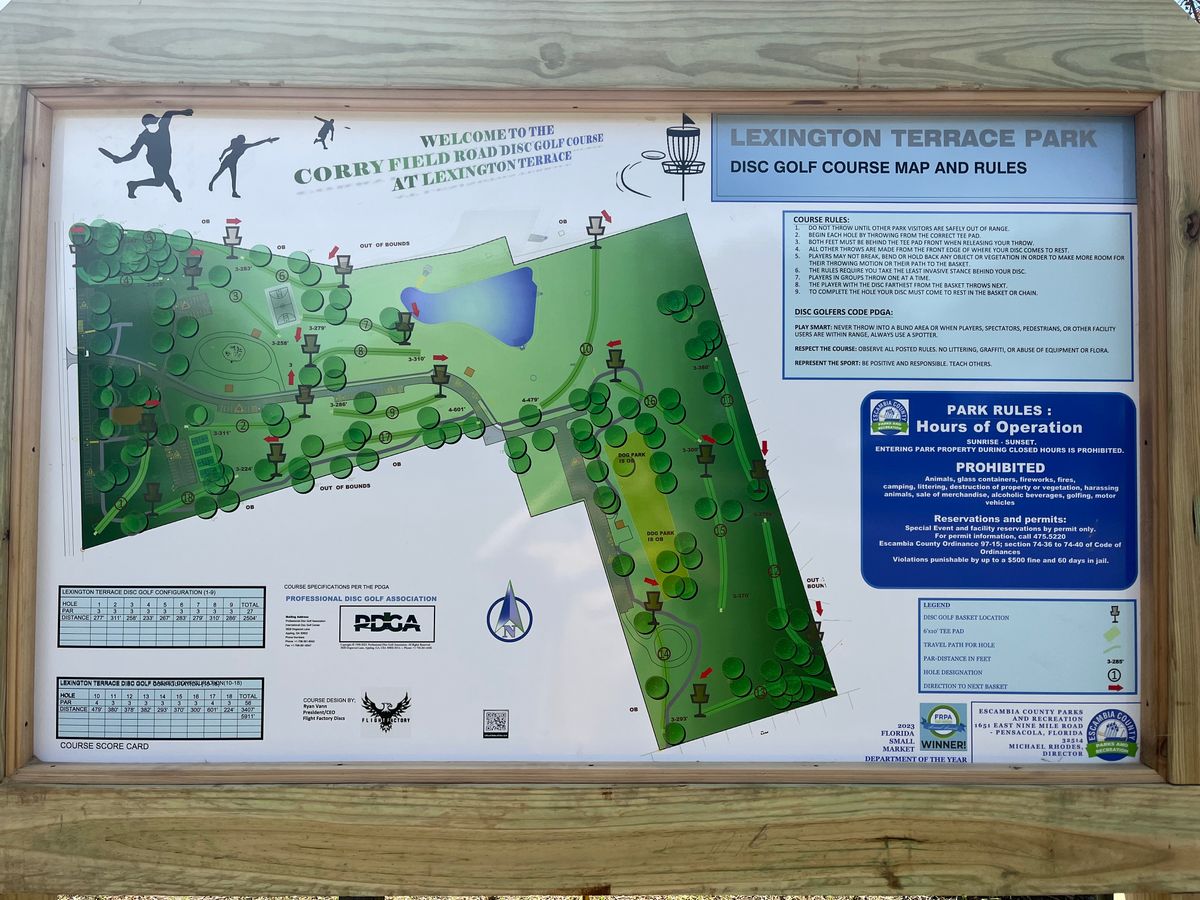 Pensacola Disc Golf Courses at Brittney Jowers blog