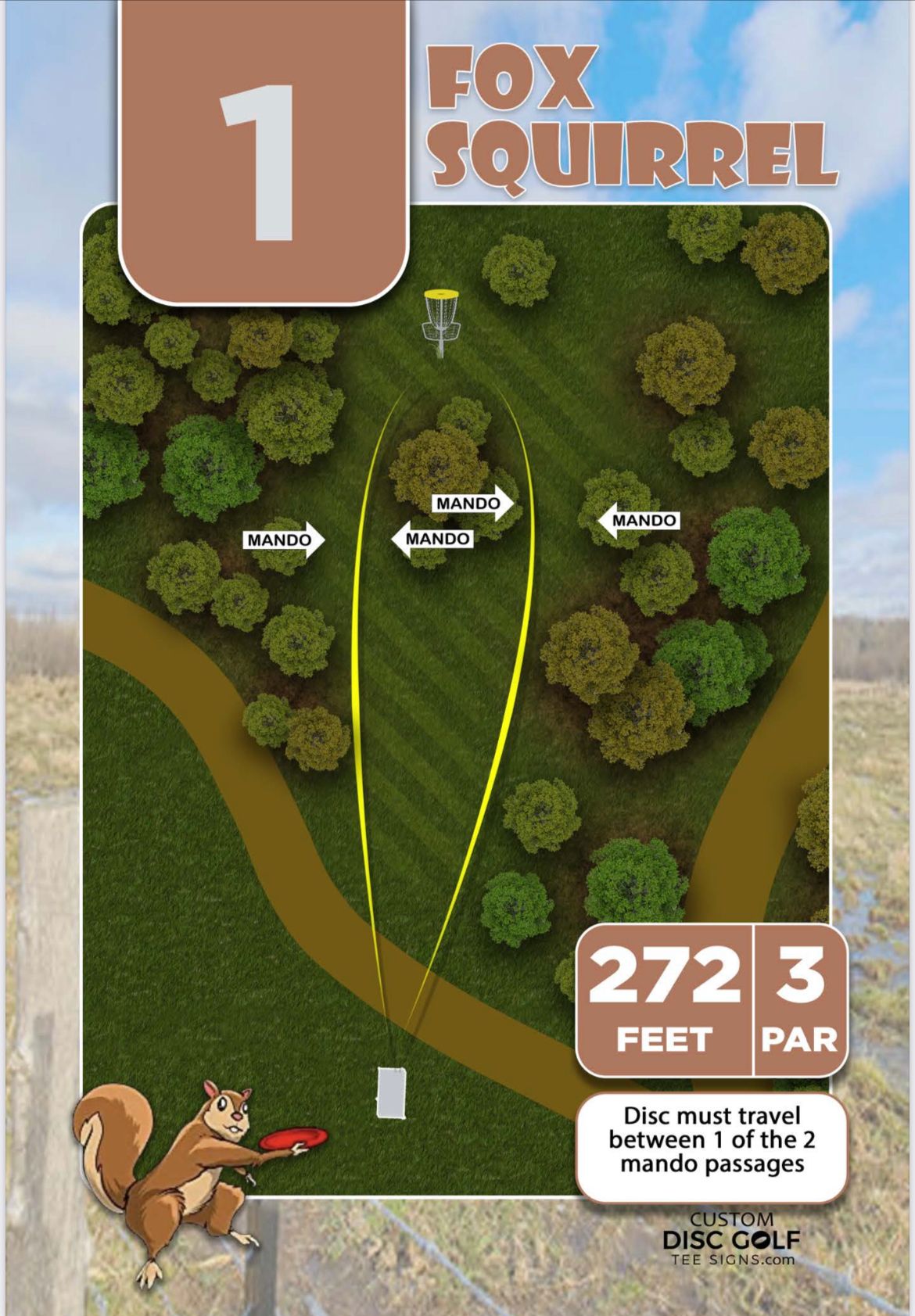 Acorn Hills Fox Squirrel Manistee, MI UDisc Disc Golf Course Directory