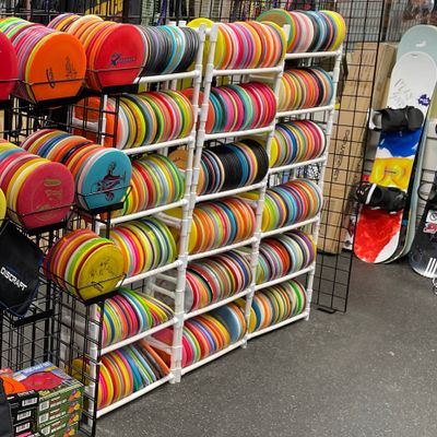 Used from just about all major brands, new innova and discraft