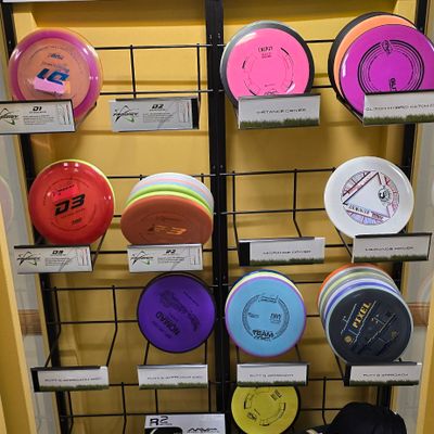 Small selection that is switching over from Prodogy to MVP but we'll priced. Neutron plastic is $17 for MVP/Axium and $14 for Streamline.
Folks are very friendly but don't seem to be very knowledgeable. For instance, the base plastic costs the same as premium plastic.