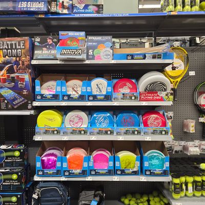 Small selection but better than nothing most are marked right at retail prices.