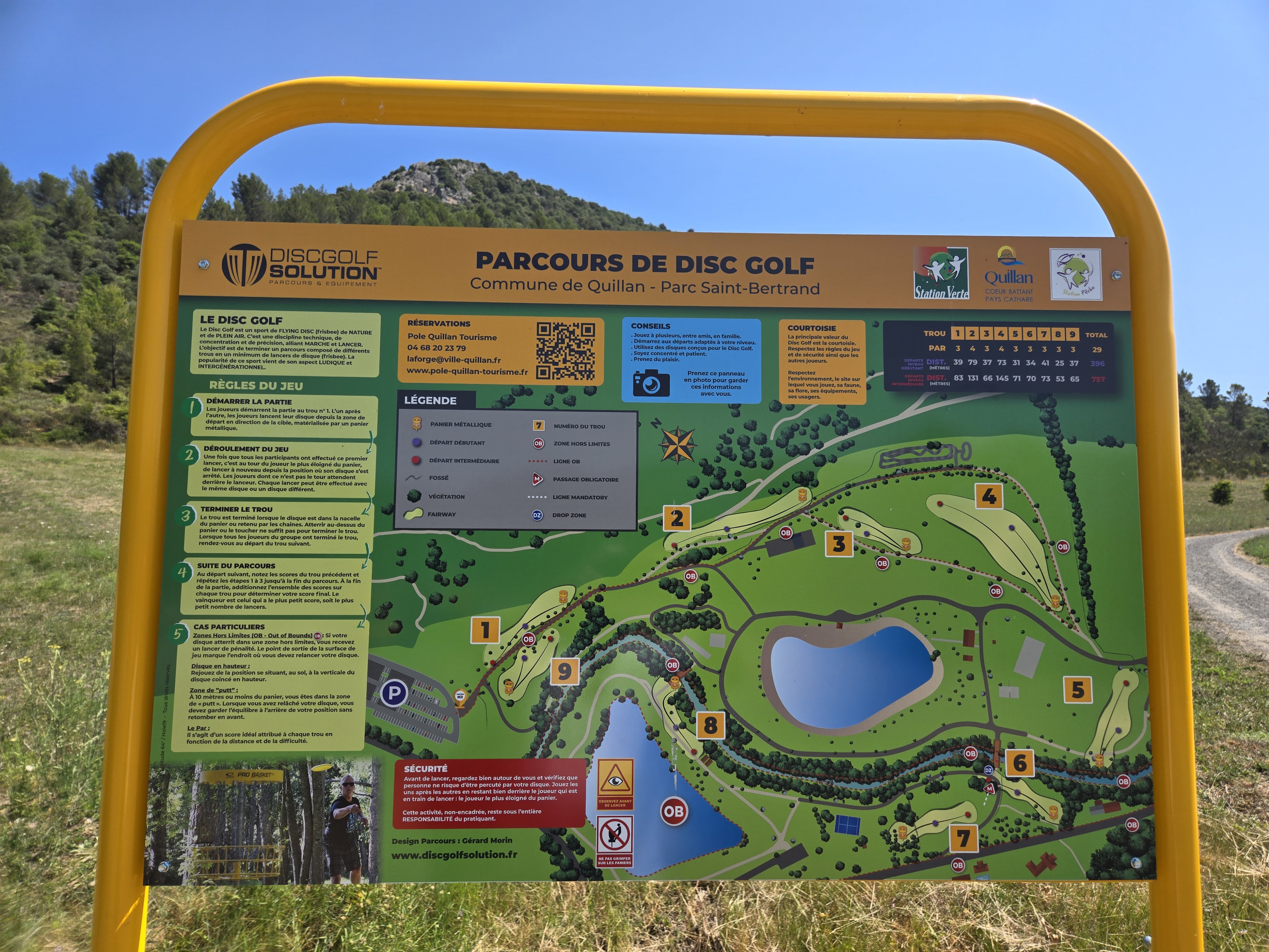 Quillan Parc Saint-Bertrand - Quillan, France | UDisc Disc