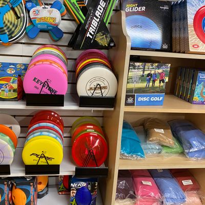 Tiny selection, only discs.