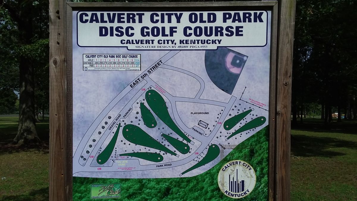 Calvert City Old Park Calvert City, KY UDisc Disc Golf Course Directory UDisc
