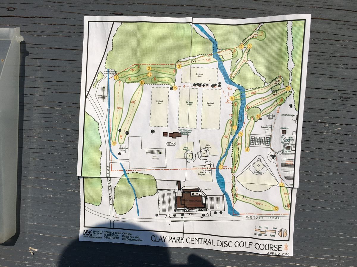 Clay Park Liverpool, NY UDisc Disc Golf Course Directory