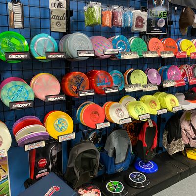 new discs masks and scorecards