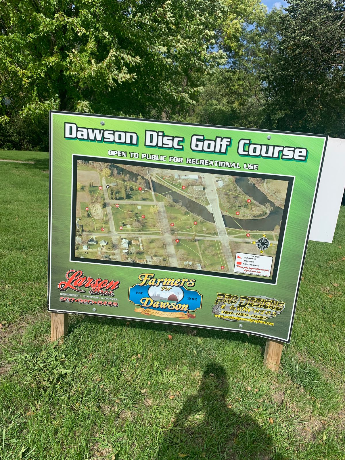 Dawson Dawson, MN UDisc Disc Golf Course Directory