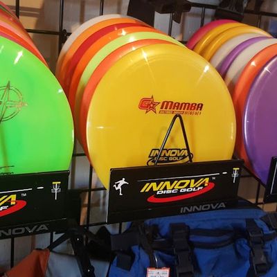 Small wall of discs but had some really popular ones still.