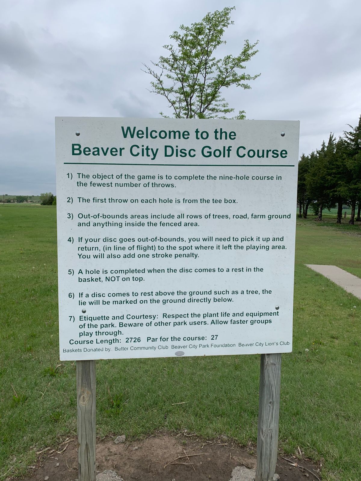 Beaver City Disc Golf Your Guide to Disc Golf in Beaver City