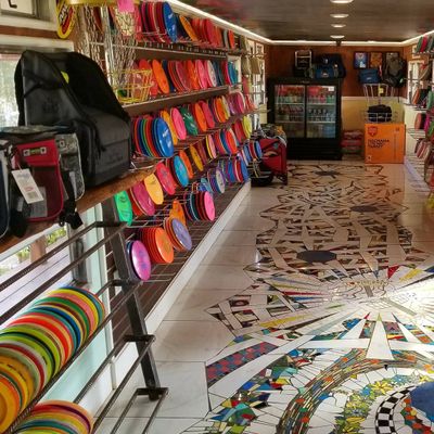 Inside Pro shop