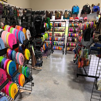 Even bigger and better selection at the best disc golf store in Athens!!