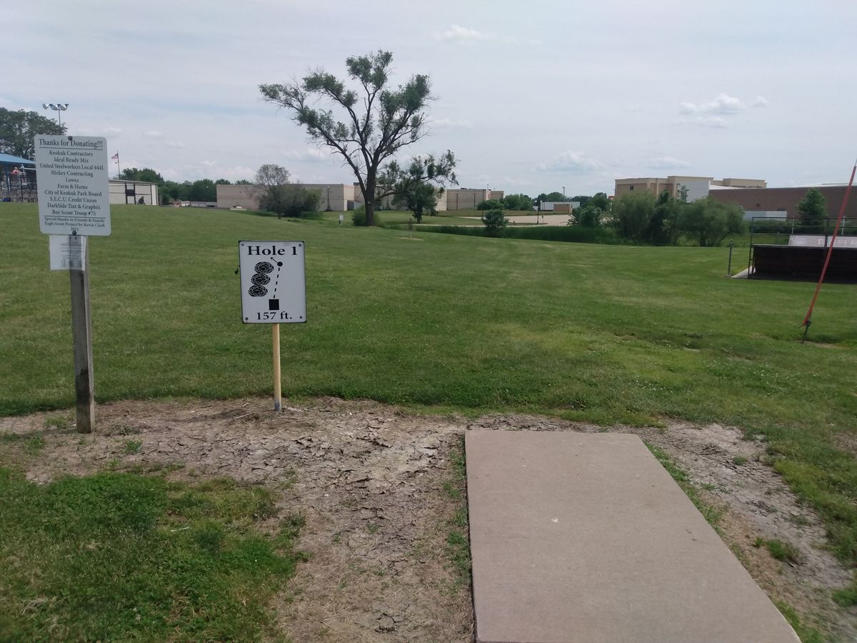 Tolmie Park Keokuk, IA UDisc Disc Golf Course Directory